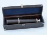 Deluxe Class Hampton Collection Chrome - Leather Spyglass with Black Rosewood Box 36 - 8