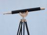 Floor Standing Brushed Nickel With Leather Anchormaster Telescope 50 - 5