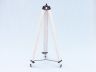 Floor Standing Oil Rubbed Bronze with White Leather Griffith Astro Telescope 50 - 4