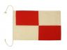 Set of 26 - Decorative Cloth Nautical Alphabet Flags 20  - 17
