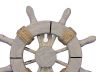 Rustic Decorative Ship Wheel With Hook 8 - 1