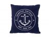 Decorative Blue Hampton Nautical with Anchor Throw Pillow 16 - 1