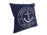 Decorative Blue Hampton Nautical with Anchor Throw Pillow 16 - 2