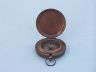 Antique Copper Captains Push Button Compass 3 - 4