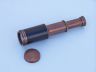 Deluxe Class Scout Antique Copper Spyglass Telescope 7 with Rosewood Box - 2