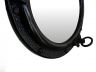 Gloss Black Decorative Ship Porthole Mirror 20 - 2