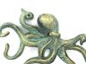 Antique Bronze Cast Iron Octopus Hook 11 - 3