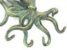 Antique Bronze Cast Iron Octopus Hook 11 - 5