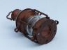 Antique Copper Anchor Oil Lantern 15  - 2