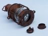 Antique Copper Anchor Oil Lantern 15  - 4