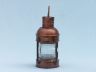 Antique Copper Anchor Oil Lantern 15  - 1