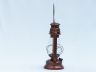 Antique Copper Hurricane Oil Lantern 19 - 2