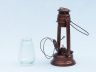 Antique Copper Hurricane Oil Lantern 19 - 3
