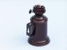 Antique Copper Tavern Oil Lamp 10  - 2