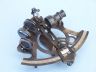 Antique Brass Sextant 7 with Rosewood Box - 4
