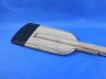 Wooden Rustic St. Lawrence Decorative Squared Rowing Boat Oar with Hooks 50 - 4