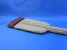Wooden Hayden Decorative Squared Rowing Boat Oar with Hooks 50 - 4