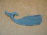 Wooden Rustic Ocean Blue Wall Mounted Whale Decoration 40 - 6