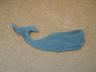 Wooden Rustic Ocean Blue Wall Mounted Whale Decoration 40 - 5