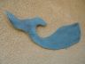 Wooden Rustic Ocean Blue Wall Mounted Whale Decoration 40 - 1