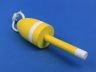 Wooden Yellow Lobster Buoy 7 - 5