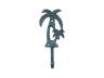 Seaworn Blue Cast Iron Palm Tree Hook 7 - 4