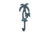 Seaworn Blue Cast Iron Palm Tree Hook 7 - 2