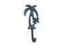 Seaworn Blue Cast Iron Palm Tree Hook 7 - 1