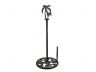 Rustic Silver Cast Iron Palm Tree Paper Towel Holder 17 - 1