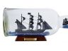 Blackbeards Queen Annes Revenge Model Ship in a Glass Bottle 11 - 4