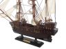 Wooden Blackbeards Queen Annes Revenge White Sails Pirate Ship Model 15 - 6