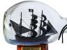 Captain Hooks Jolly Roger from Peter Pan Pirate Ship in a Glass Bottle 7 - 1