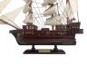 Wooden Caribbean Pirate White Sails Model Ship 20 - 7