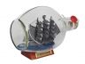 Flying Dutchman Pirate Ship in a Glass Bottle 7 - 1