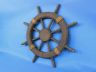 Antique Decorative Ship Wheel 18 - 3
