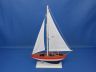 Wooden USA Sailer Model Sailboat Decoration 17 - 5