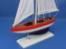 Wooden USA Sailer Model Sailboat Decoration 17 - 4