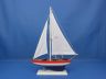 Wooden USA Sailer Model Sailboat Decoration 17 - 1