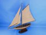 Wooden Rustic Bermuda Sloop Model Sailboat Decoartion 30 - 5