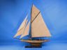 Wooden Rustic Columbia Model Sailboat Decoration Limited 30 - 13