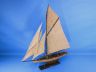 Wooden Rustic Columbia Model Sailboat Decoration Limited 30 - 7