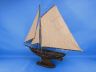 Wooden Rustic Newport Sloop Model Sailboat Decoration 30 - 1