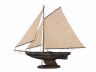 Wooden Rustic Newport Sloop Model Sailboat Decoration 30 - 8