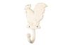 Whitewashed Cast Iron Rooster Hook 7 - 2