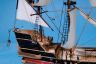 Black Barts Royal Fortune Model Pirate Ship 36 - White Sails - 2