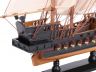 Wooden Black Barts Royal Fortune White Sails Limited Model Pirate Ship 15 - 9