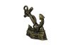 Antique Gold Cast Iron Anchor Door Stopper 8 - 2