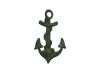 Antique Seaworn Bronze Cast Iron Anchor Hook 8 - 1