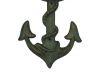 Antique Seaworn Bronze Cast Iron Anchor Hook 8 - 4