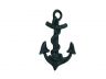 Seaworn Blue Cast Iron Anchor Hook 8 - 1